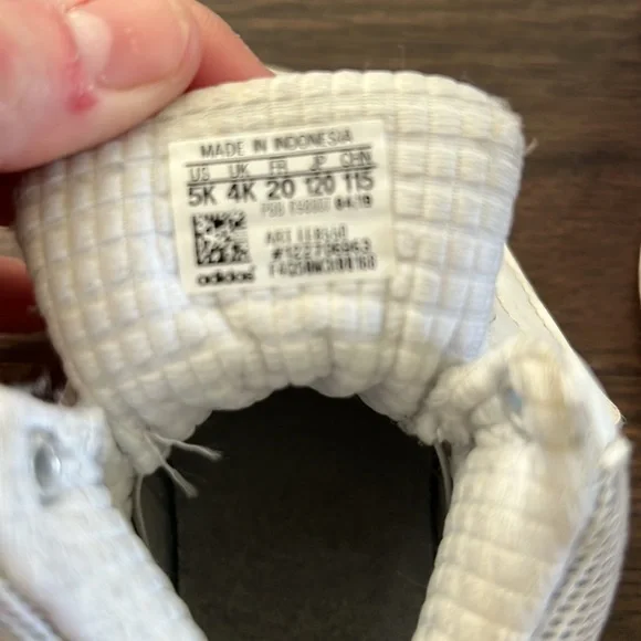 Adidas toddler sneakers. - Picture 2 of 3